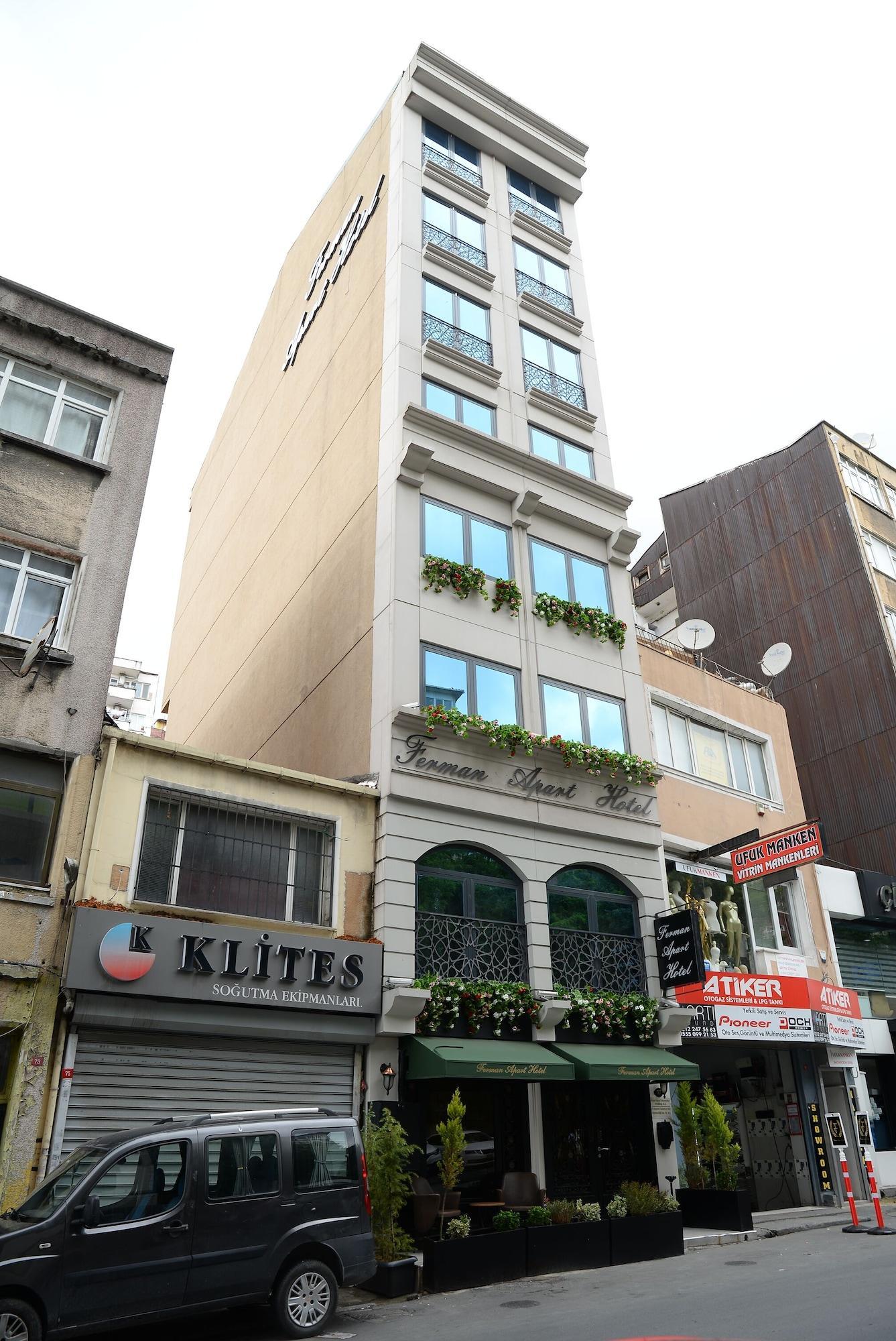 Ferman Apart Hotel Sisli Harbiye Extérieur photo